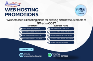 1280x850 Blue Modern Web Hosting Promotions Instagram Post
